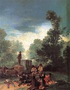 Francisco Goya, Highwaymen Attacking a Coach